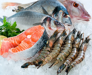 高品質な魚介類